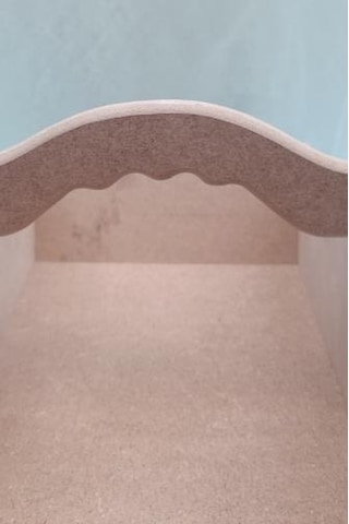 Hobi Dekoratif Sepet HAM Model Ahşap MDF El Yapımı