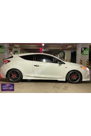 Renault Megane 3 Coupe Yan Marşpiyel Seti Sağ-sol - Boyasız - Bodykit Store
