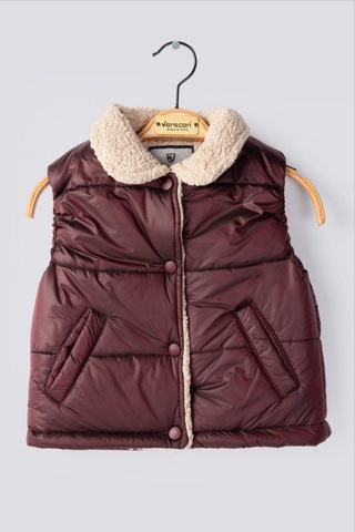 Emila Kids Unisex Bordo Çocuk Şişme Yelek
