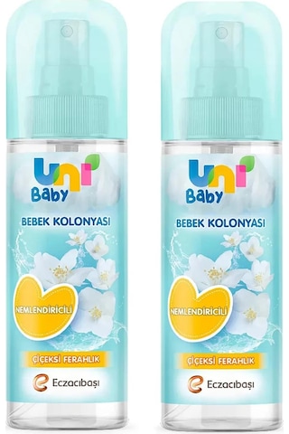 Uni Baby Çiçeksi Ferahlık Bebek Kolonyası 150 Ml 2 Adet
