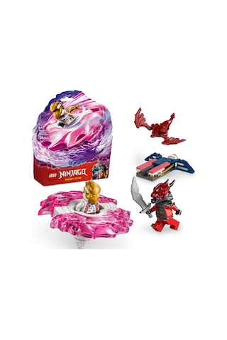 LEGO® NINJAGO® Sora’nın Ejderha Spinjitzu Topacı 71824 - 6 Yaş ve Üzeri Çocuklar için 2 Ninja Minifigürü İçeren Oyuncak Yapım Seti (56P)