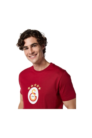 Galatasaray 5 Yıldız T-shirt E251402 Kırmızı