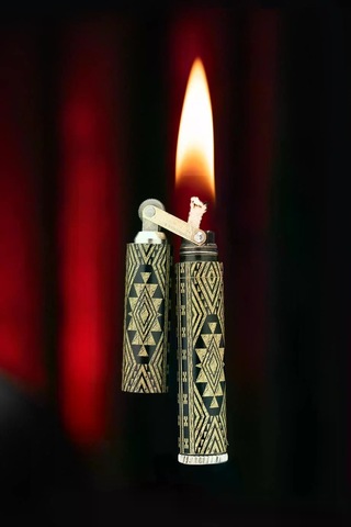 Caka Lighter Alabama Desen Benzinli Çakmak - Ckl-003