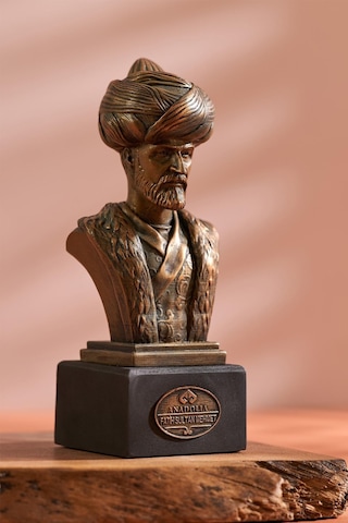 Fatih Sultan Mehmet Mermerit Büst Heykel
