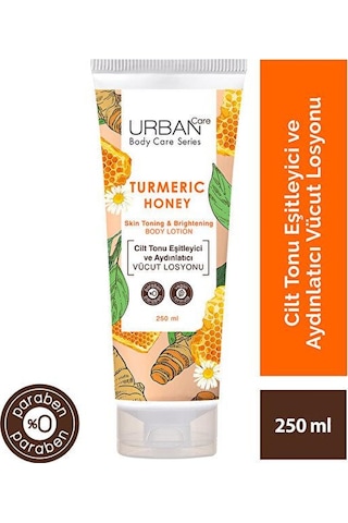 Urban Care Turmeric Honey Cilt Tonu Eşitleyici ve Aydınlatıcı Vücut Losyonu 250 ML