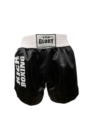 Top Glory Unisex Kick Boks Şortu 6601 Siyah Top Glory Unisex Kick Boks Şortu 6601 Siyah
