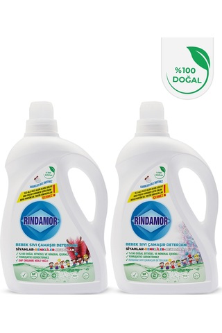 2 Li Bebek Sıvı Çamaşır Deterjanı-nioli Ve Kokusuz 2200 ML