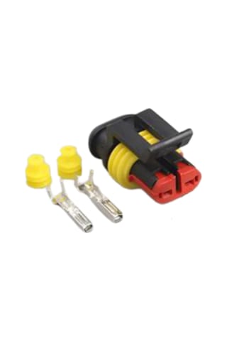 Super Seal Konnektör Takım - Erkek/dişi 2 Pin
