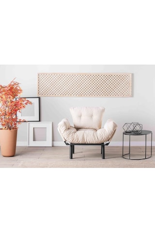 Pafu Nitta Tekli Kanepe - Krem