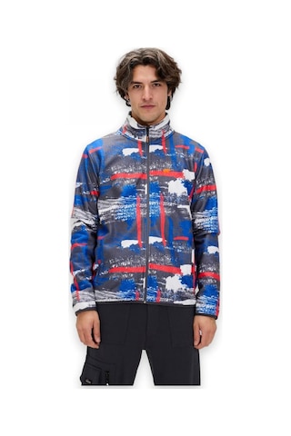 Bad Bear 24.02.21.001 Drew Full Zip Polar Mavi Erkek Ceket Mavi