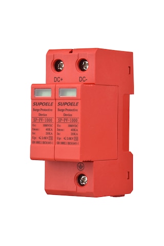 Konesam Dc 1000v Fotovoltaik 40ka Dalga Giderici, 2p Ray Montajlı, Mavi Isıkli, Enerji Koruyucu, Sigorta Aleti