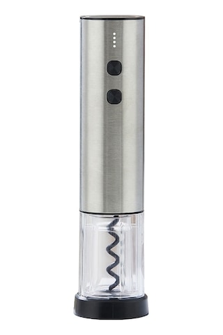 Sones Elektrikli Açacak Paslanmaz Çelik Mini Kırmızı Şarap Şişe Açacağı, Renk: By266 Şeffaf Kabuk Diğer