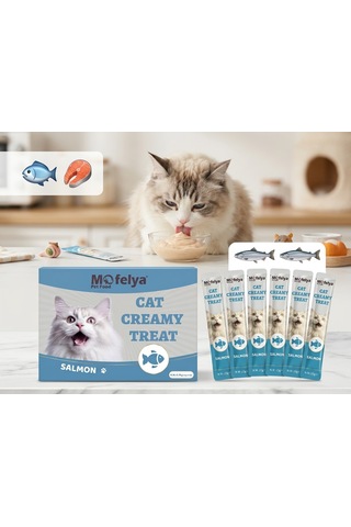 Kedi Ödül Krema 15 G Somonlu 60'lı Kutu