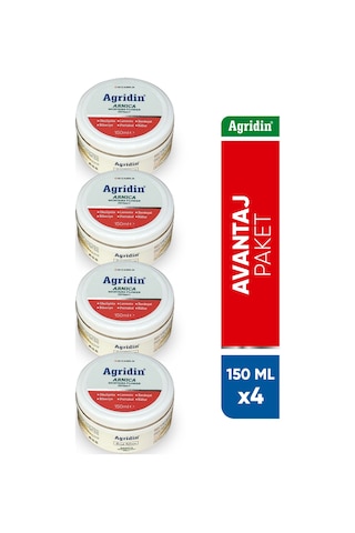 din Arnica Masaj Kremi 4 x 150 ML din Arnica Masaj Kremi 4 x 150 ML