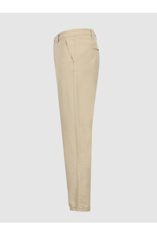 LTB Düz Paça Orta Bel Bej Pantolon