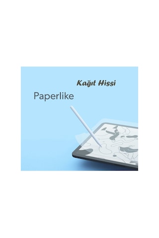 Apple Ipad Air 10.9" 4.nesil 2020 Uyumlu Paperlike Nano Kırılmaz Ekran Koruyucu Kağıt Hissi Esnek