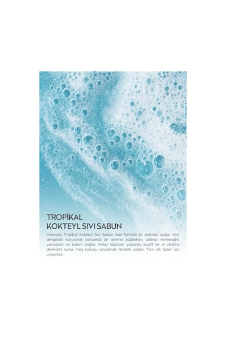Maxrosa Tropikal Sıvı Sabun 750 ML