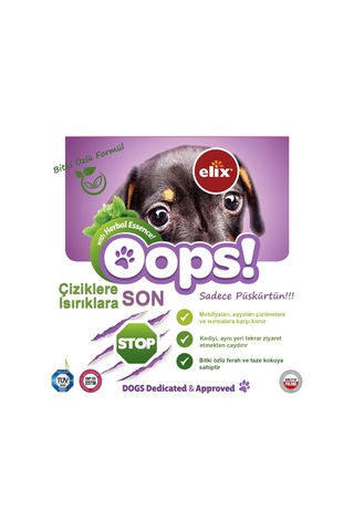 Elıx Bitki Özlü Köpek Kovucu Sprey 75 ML