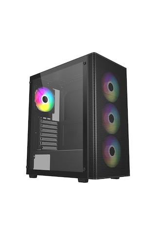 Fsp M220 650w 80+ 4x120mm Rgb Fan Temperli Cam Usb 3.0 Mesh Atx Akak0fsp0017