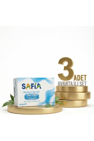 Safia Güzellik Sabunu Asalet Erkekler İçin 3x90 Gr Diğer