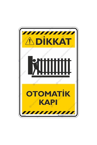 Otomatik Kapı Levhası Otomatik Kapı Levhası
