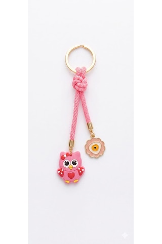 Pembe Anahtarlık Açık Pembe