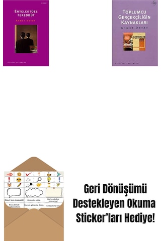 Entelektüel Tereddüt + Toplumcu Gerçekçiliğin Kaynakları + Okuma Sticker'ları