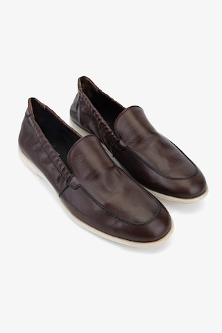 Valmenti Erkek Hakiki Deri Kahverengi Loafer Ayakkabı 99 A9153 Erk Ayk Y26 Kahve