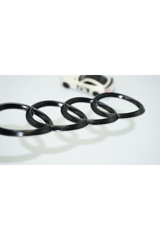 Dk Tuning Audi Bagaj Oval 192mm Siyah Halka Rozet Amblem Arma