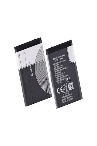 Bl-5c Batarya 1020 Mah 3.7v 3.8wh Li-on Batarya