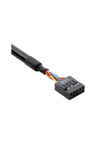 Usb 3.0 19 Pin Erkek To 9 Pin Usb 2.0 Dişi Çevirici Kablo 15cm