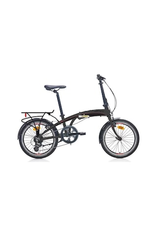 Carraro Flexi 108 V-fren 20"jant 8 Vites Katlanır Bisiklet Siyah Kırmızı Siyah - Kırmızı