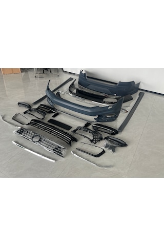 Vw Passat B8 Için R-line Bodykit Tam Dolu/eksiksiz Body Kit Seti