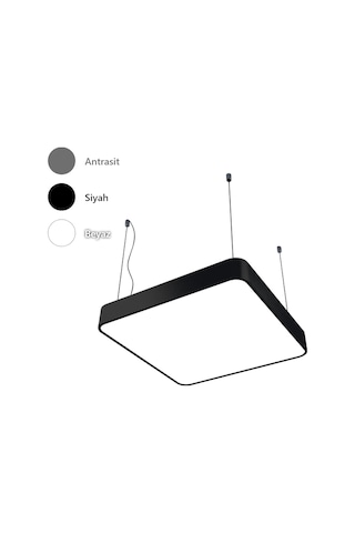 Kare Davul Modern Led Avize Linear Armatür Lineer