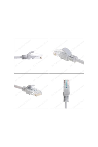 Cat5E Yüksek Hızlı Gigabit Ethernet Ağ Lan Kablosu 10 Metre