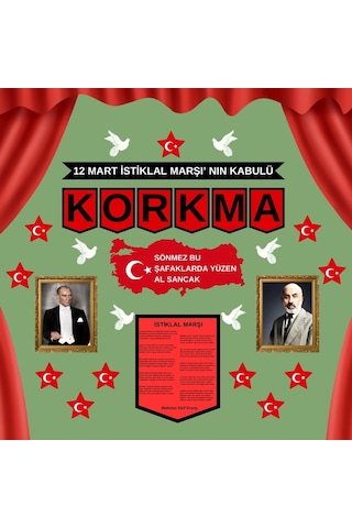 İstiklal Marşı'nın Kabulü Pano