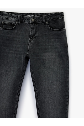Koton Regular Fit Normal Bel Tapered Jean Pantolon - Joe Jean Antrasit 6sam40155nd Antrasit
