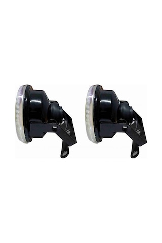 Universal 90mm Sis Farı Seti + 2 Adet Halojen Ampul