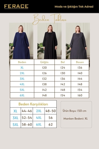 Kadın Büyük Beden Gofre Kumaş Kare Yaka Elbise Çok Renkli