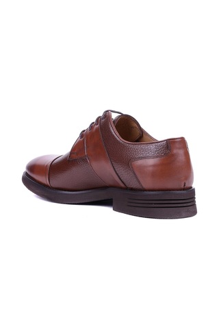 Fosco - Hakiki Deri Taba Rengi Klasik Erkek Ayakkabı - 3258 -1523 Taba