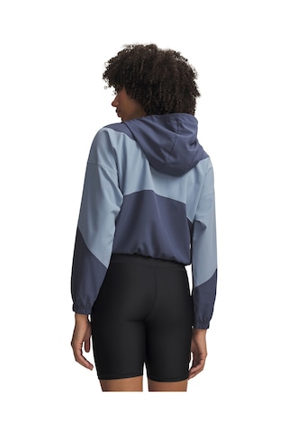 Under Armour Rival Woven Kadın Kapüşonlu Ceket Gri