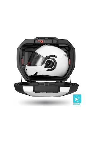 Motosiklet Shad Adventure Yan Çanta Takım Genişleyebilir 38+38 Lt Siyah Gri Renkli