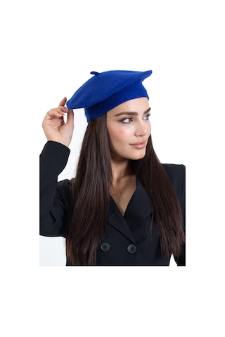 Ladycolor Fransız Keçe Bere Ressam Lacivert