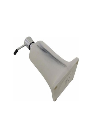 System Tezgah Üstü Beyaz-krom Sıvı Sabunluk Ba20007 001006 R3-cr