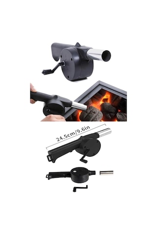 Barbekü Soba Semaver Odun Kömür Tutuşturucu Mangal Fanı