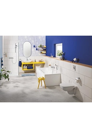 Start Quickfix Kapaklı Tuvalet Kağıtlığı Duş / Banyo Aksesuarları Krom 41179000 Çok Renkli