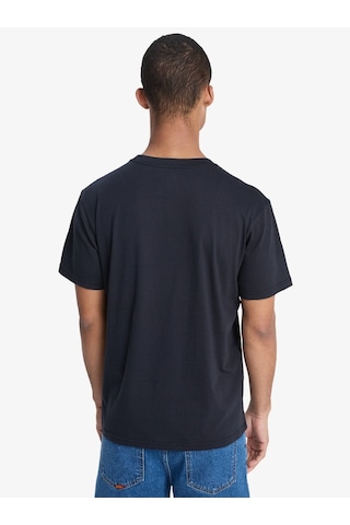Quiksilver Quıksılver Ev Comp Logo Erkek Anthracite - Solid T-shırt Eqyzt08182-11783 Siyah