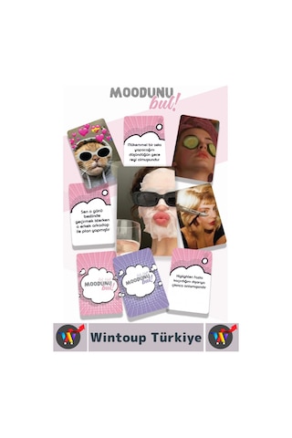 Eğlenceli Genç Yetişkin Arkadaş Yılbaşı Komik Moodunu Bul Mini-girls Night Oyun Kartları 45 Kart
