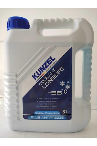 Kunzel Antifriz Organik Konsantre -56 Derece Mavi Blue Diğer