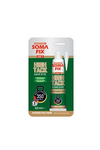 2 Aset Somafix 60 Ml Beyaz High Tack Hızlı Çok Amaçlı Suya Dayanıklı Korniş Yapıştırıcı